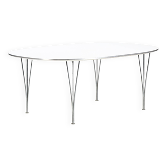 table super Ellipse design Bruno Mathsson & Piet Hein 75 x 120 x 180