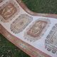 Vintage Turkish hallway rug 133x377 cm