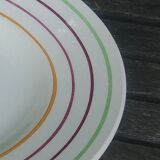 Plat de service de la faïencerie Gien modèle Jeannic