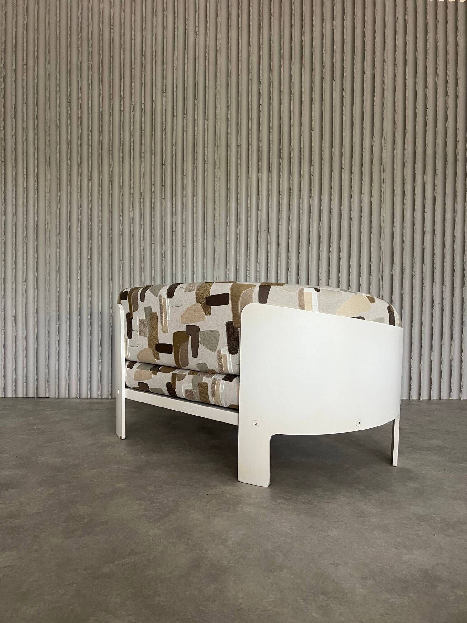 Rare "BZ48" sofa by Hans Ell for Spectrum – newly upholstered