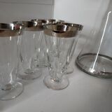 Glass service with pitcher