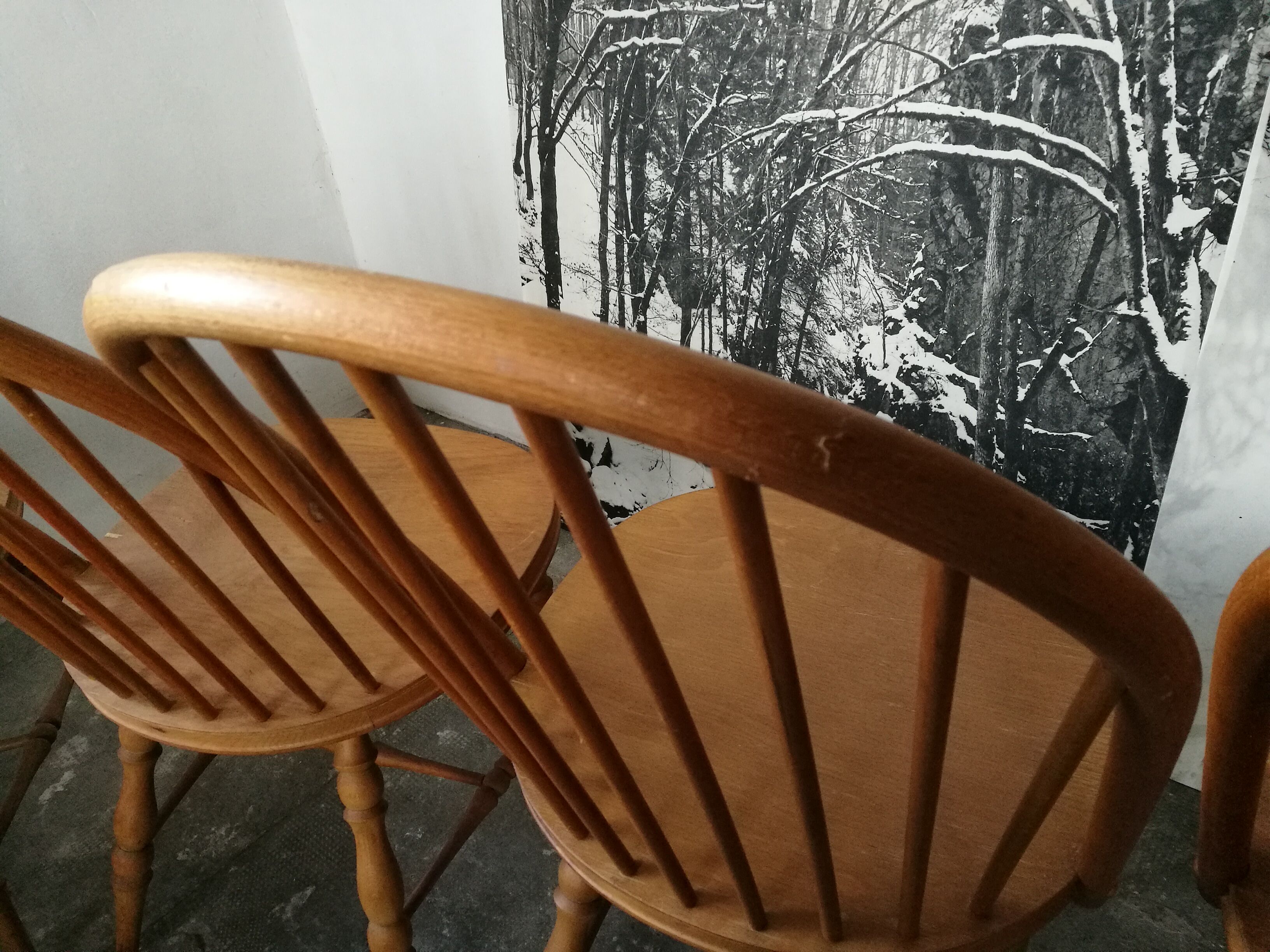 Set of 4  bar chairs