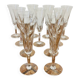 11 Saint-Louis crystal champagne flutes – Cerdagne pattern