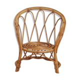 rattan child chair
