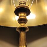 Brass table lamp