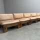 Mid-century brutalist lounge group, 1970s