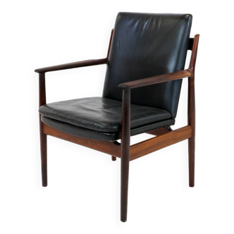 Rosewood Model 431 Armchair by Arne Vodder for Sibast 1960s