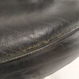 Eames leather lobby chair