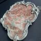 Base or support in marble and bronze silvered Louis XV-Rocaille style