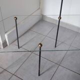1950s glass display shelves
