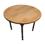 Raw wood coffee table