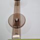 Vintage smoked plexiglass coat rack from the 70
