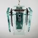 Italian art glass pendant by Fontana Arte, Italy, 1970s.