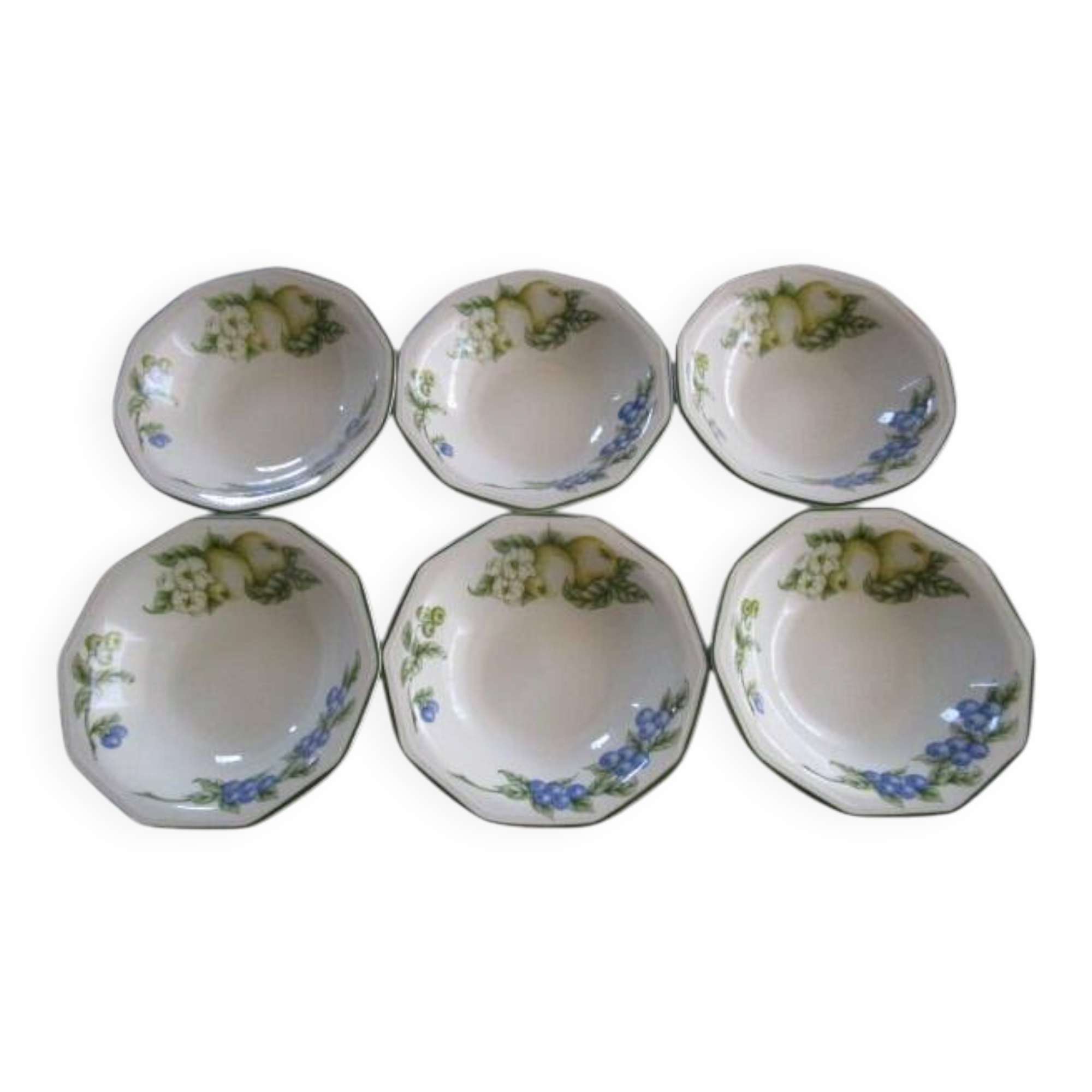 6 Deep Plates The Chartwell Collection - Churchill England