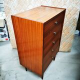 Commode 5 tiroirs vintage année 50 / 70