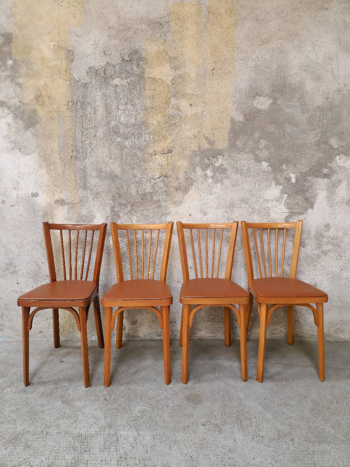4 Baumann chairs no. 153