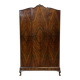 English wardrobe from the 1930s in walnut.