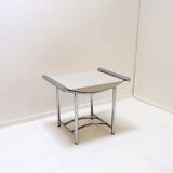 Tubular Chrome Side Table