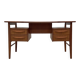 Bureau en teck Gunnar Nielsen pour Tibergaard, années 1960.