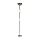 Chromium post-modernist lamppost - brass 1970s