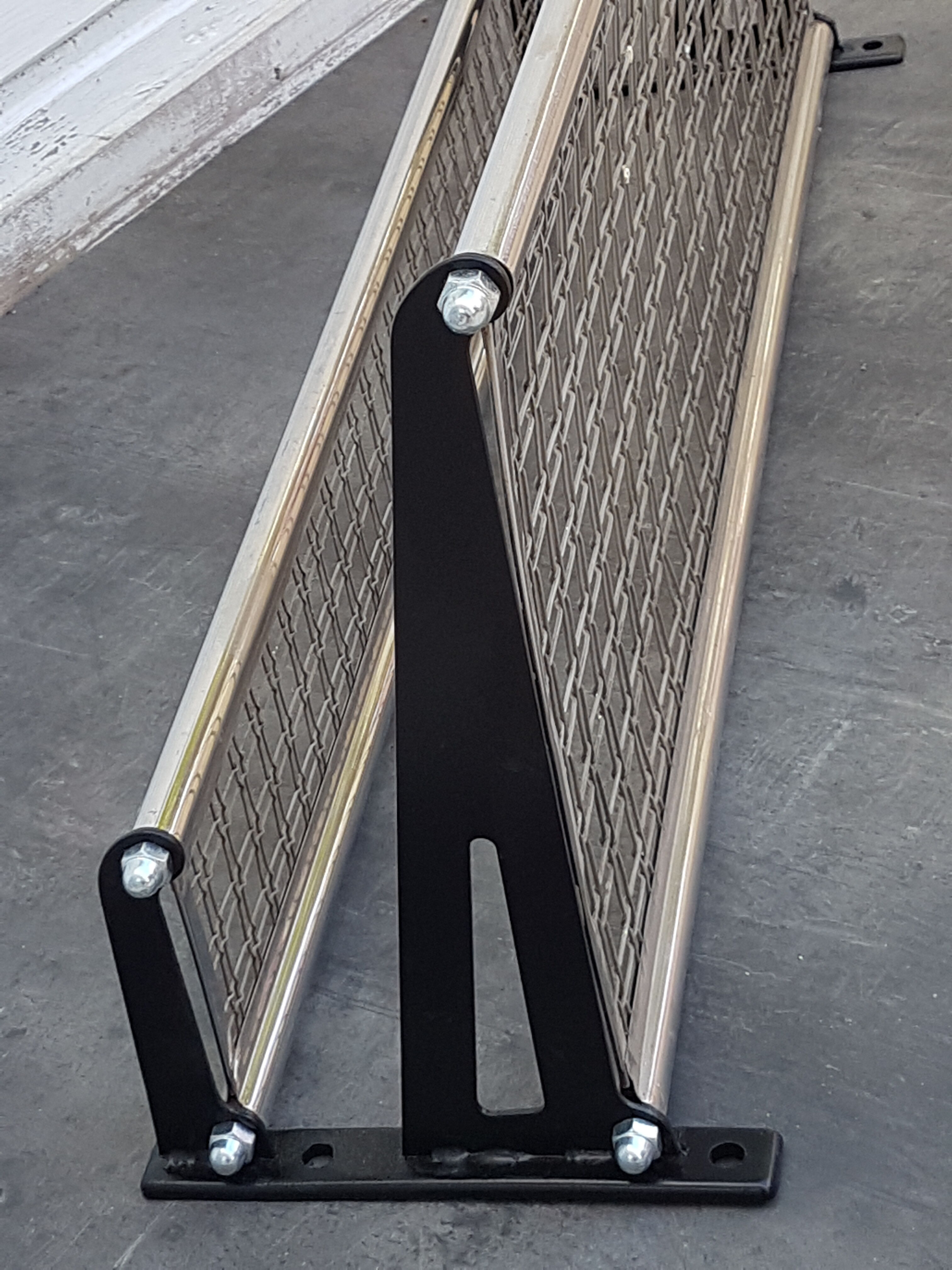 Vintage SNCF Train Baggage Rack Shelf