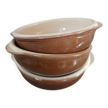 3 La Bourguignonne ear bowls