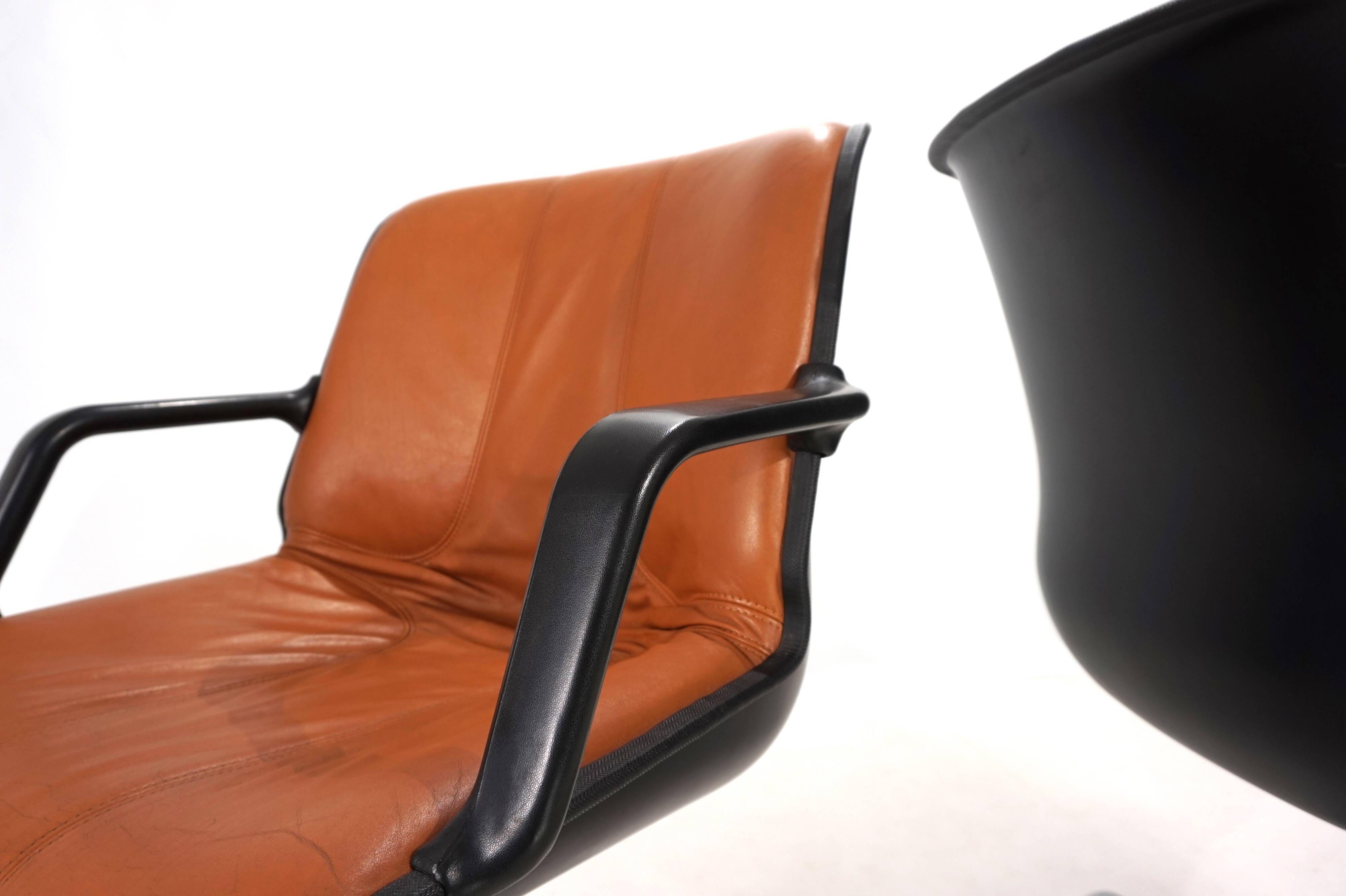 Set of two Fröscher office chairs by Burkhard Vogtherr, 1970