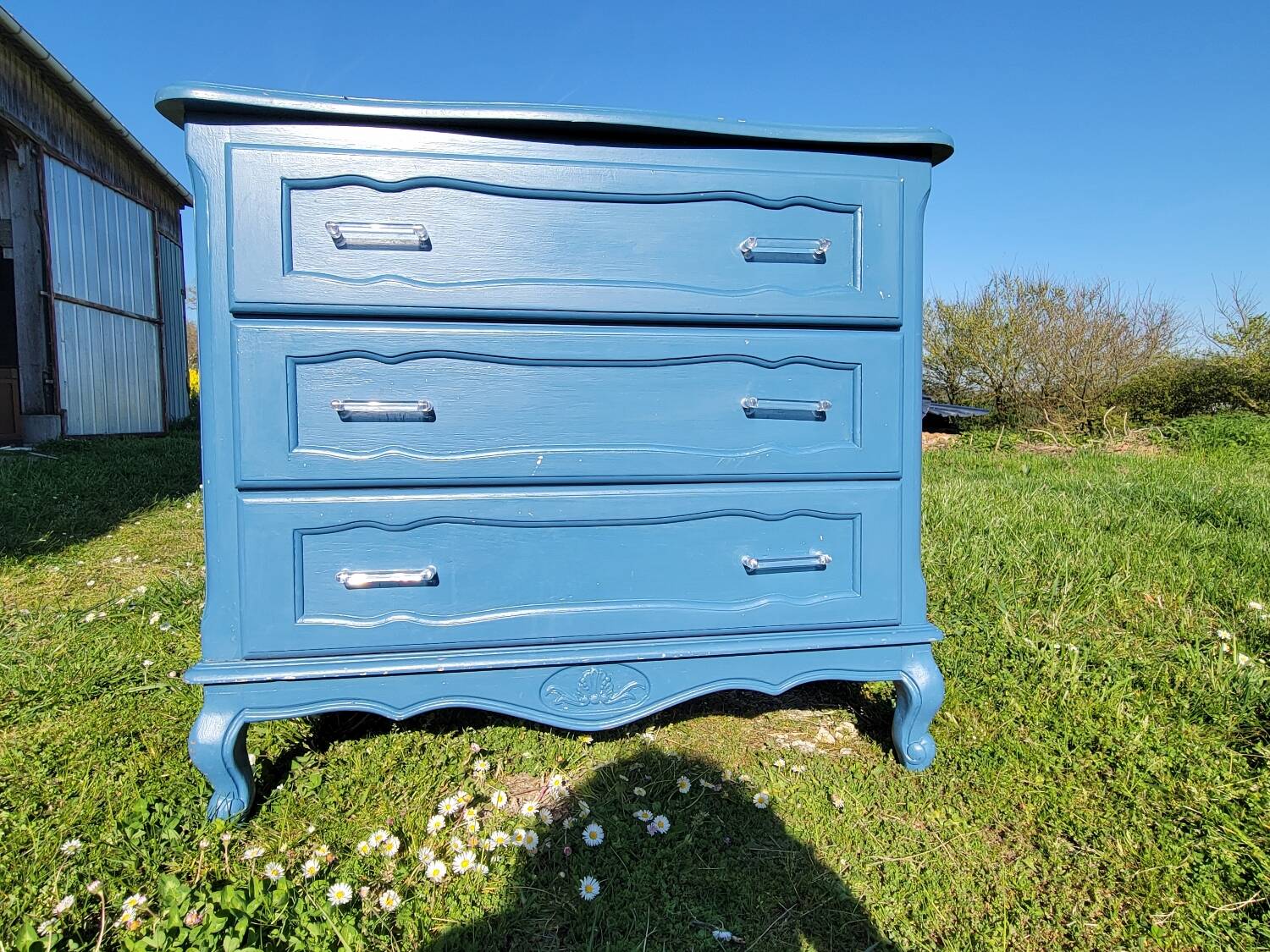 Louis XV style chest of drawers
