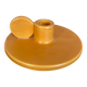 Organic candle holder