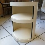 Vintage cardboard bedside table designed by Jean-Louis Avril from the 60s