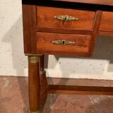 Empire style desk in mahogany and XX century veneer