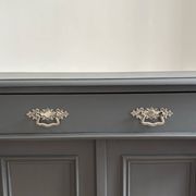 Antique buffet in the style of a vertiko from the late 19th century.
