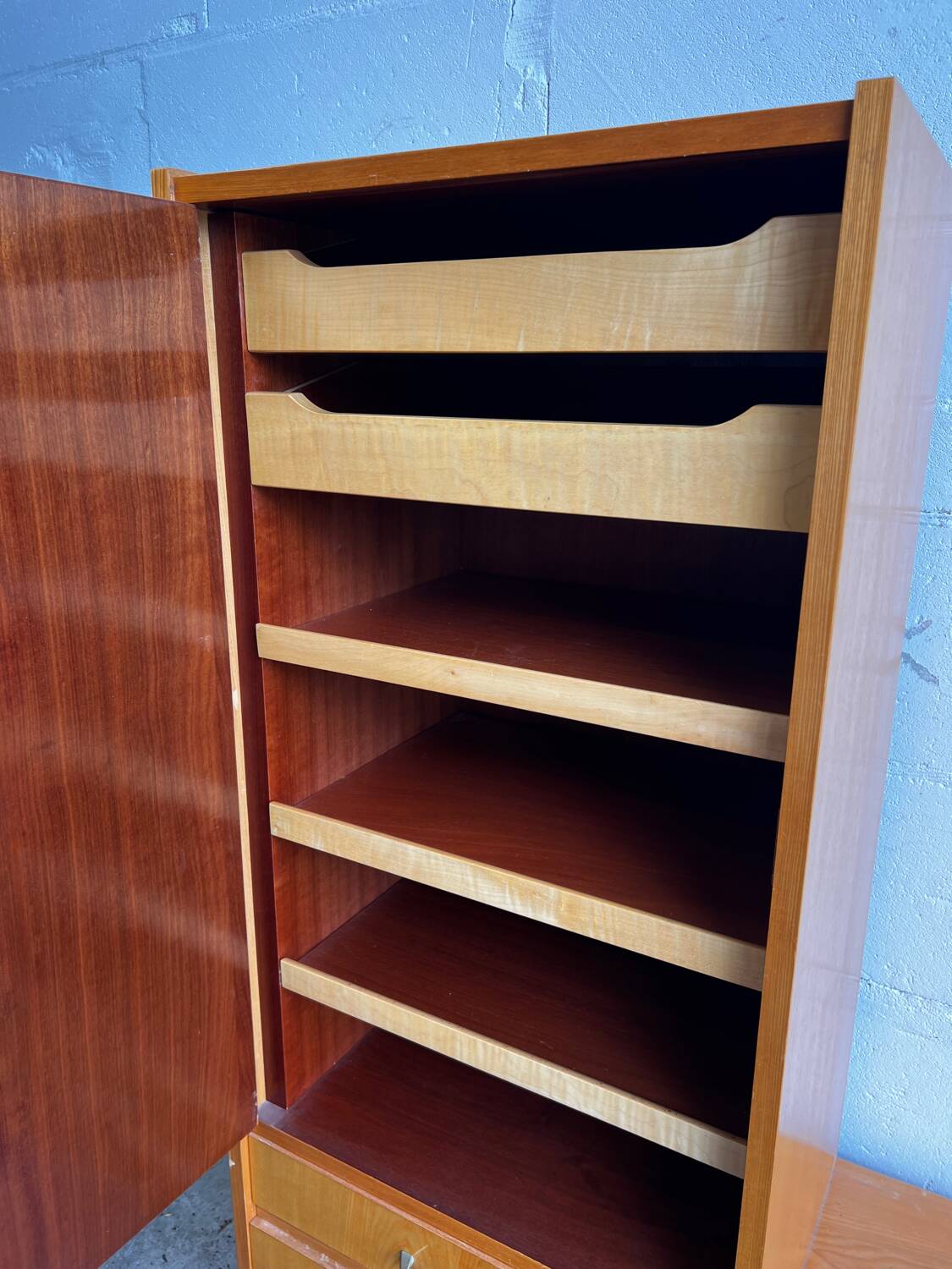 Commode, étagère, armoire d'entrée vintage