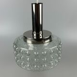 60s 70s VEB hanging lamp ceiling lamp bubble chrome glass space age design