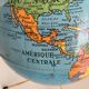 Vintage globe 1960 terrestrial Taride tripod - 28 cm