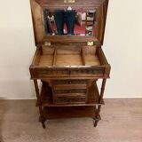 Lxvi style walnut worker with match scraper