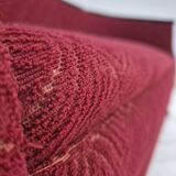 Années 1950, canapé danois 2 places, très bon état d'origine, bois de frêne.