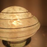 Art Deco ceiling light from Clichy glassworks