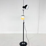 Adjustable Magnetic Floor Lamp, Restored, Czechoslovakia