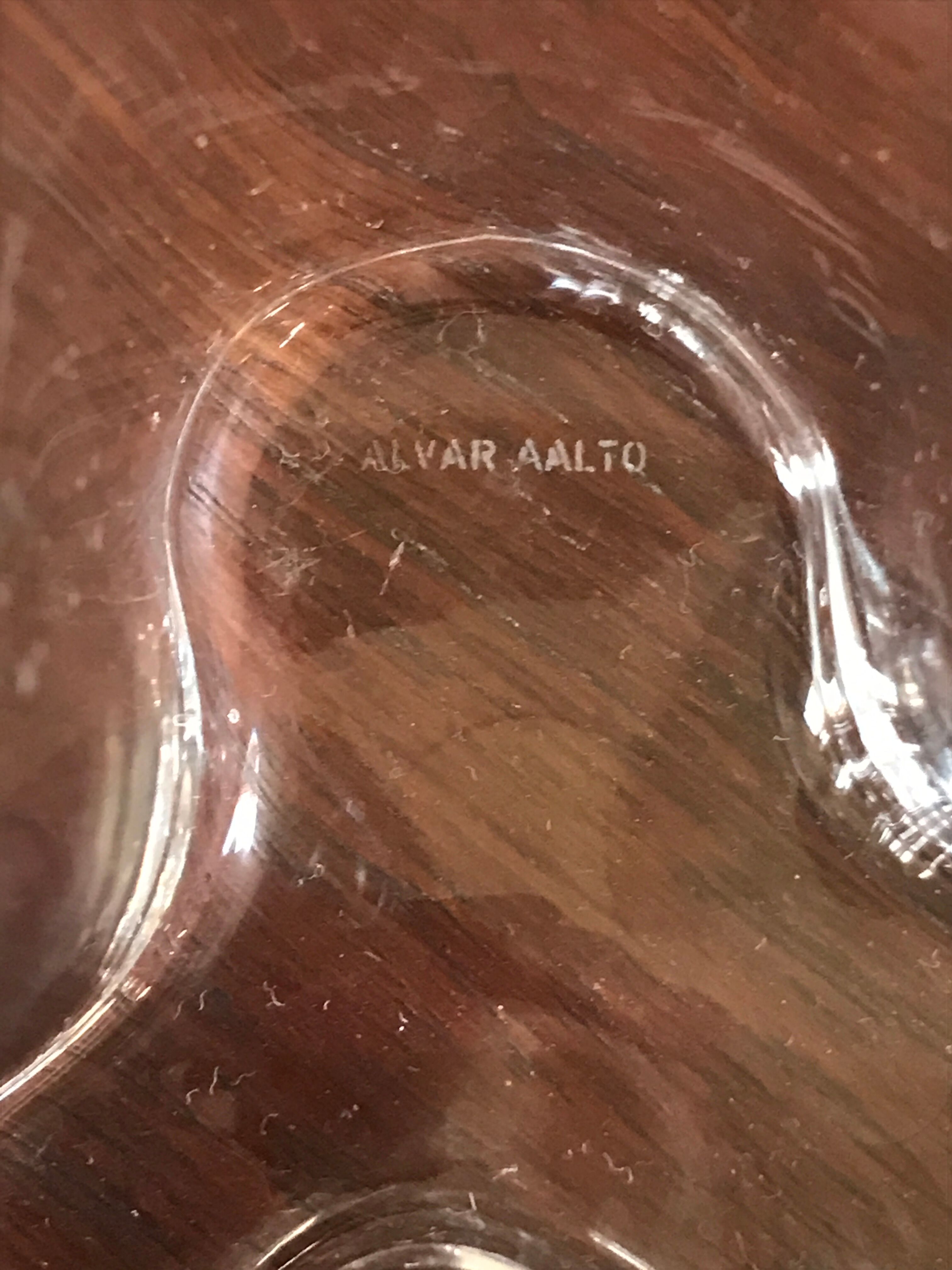 Vase Savoy d'Alvar Aalto, années 60