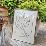 India ink "Figure of Aphrodite" in limited edition