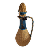 Scoubidou carafe bottle