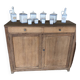 Raw oak sideboard
