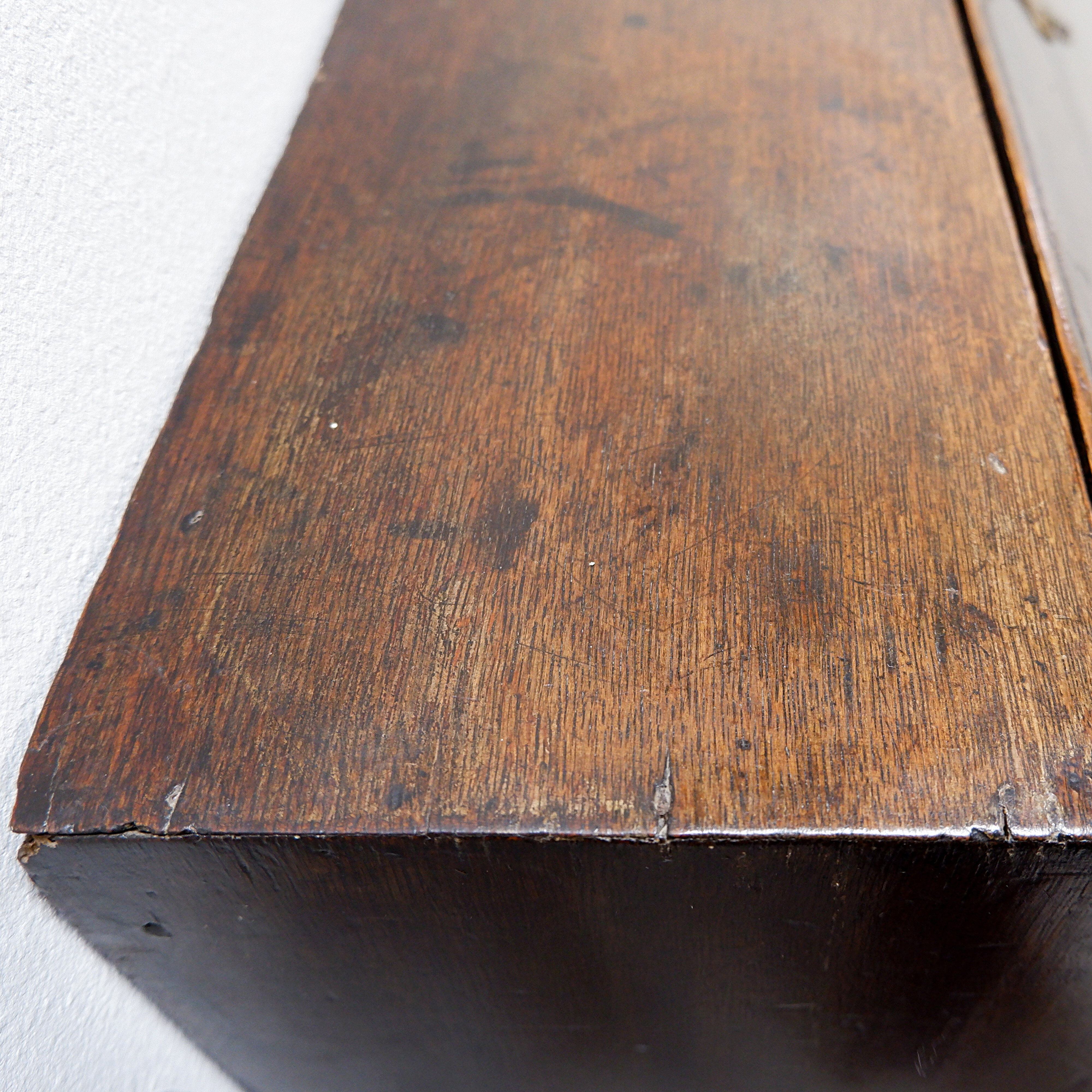 Antique English secretary desk, 18th century