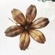 Flower brass ashtray year 70