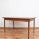 Mid-century danish teak extendable dining table, 1960