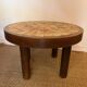 Mini ceramic coffee table Herbiers Vallauris 1960s