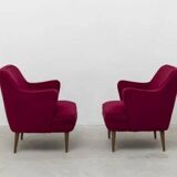 Gustavo Pulitzer Finali pour Cassina, paire de fauteuils, Italie, 1955