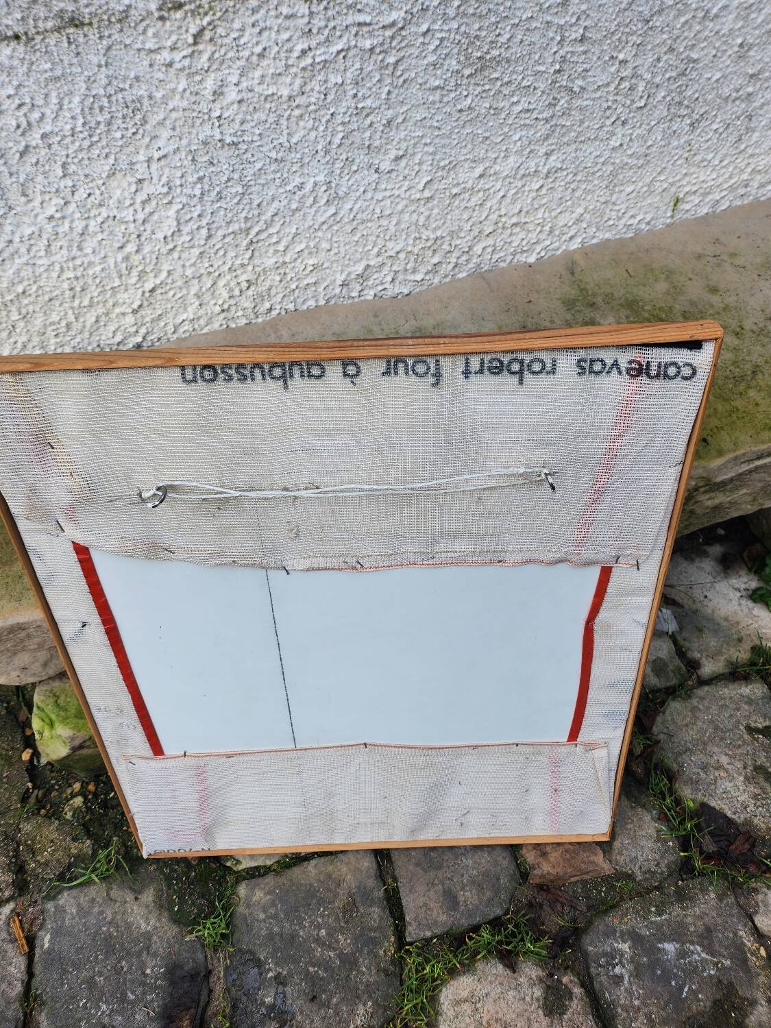 Robert Four canvas in Aubusson