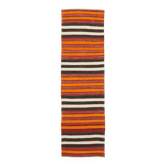Turkish Handmade Vintage Anatolian Kilim 97 cm x 328 cm